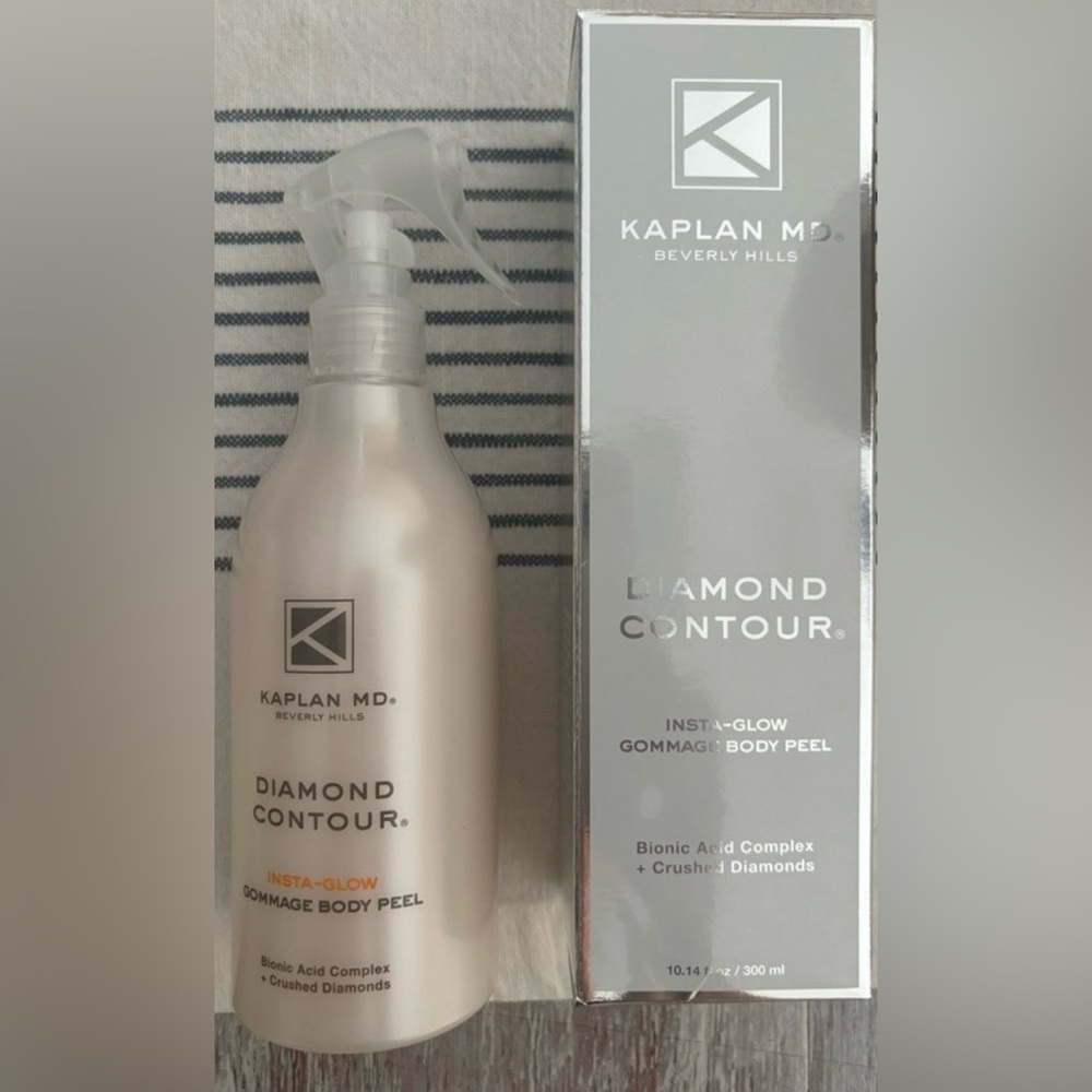 🌿 Kaplan MD Beverly Hills Diamond Contour Insta-Glow Gommage Body Peel - NIB